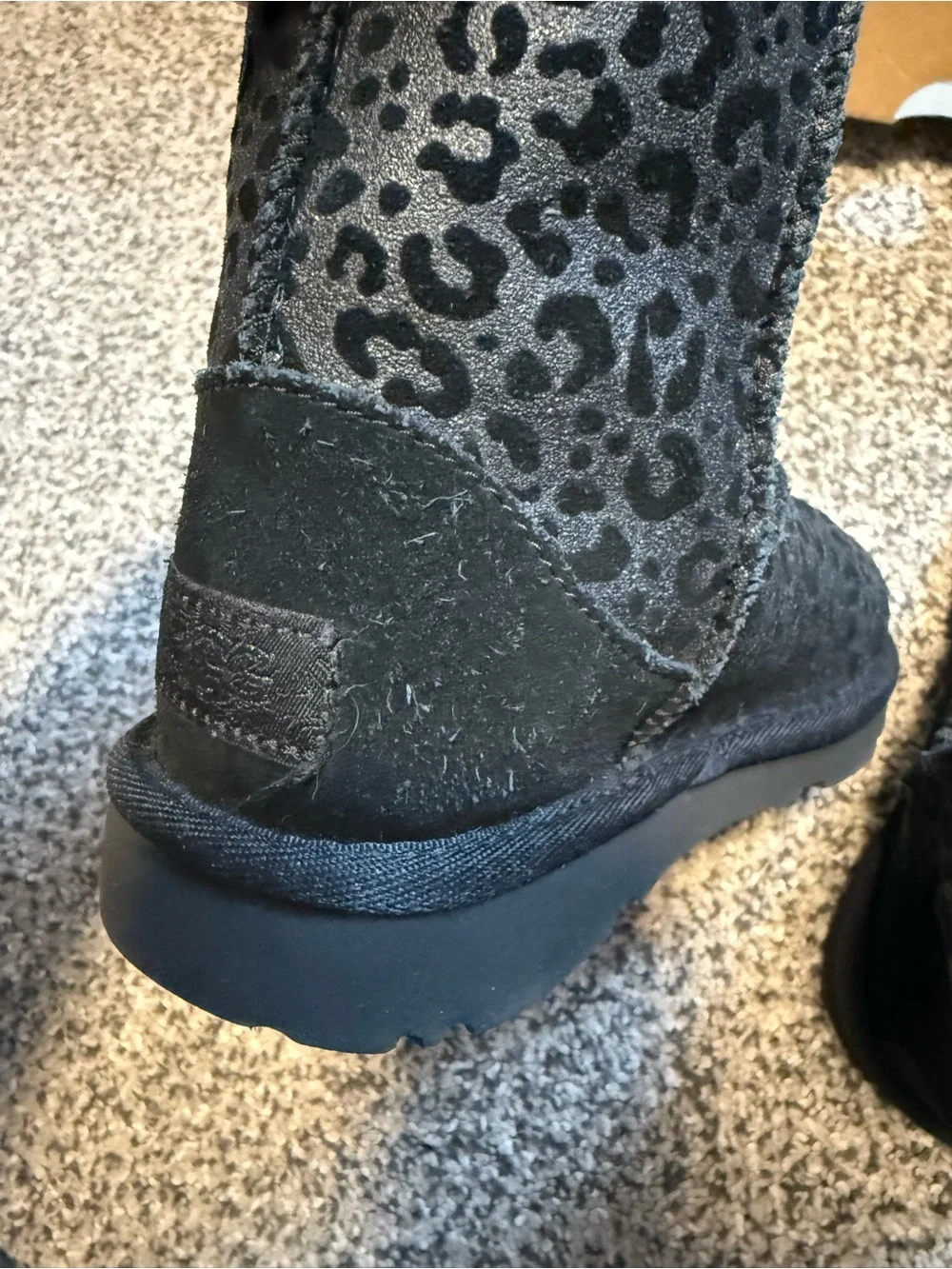 UGG worn couple